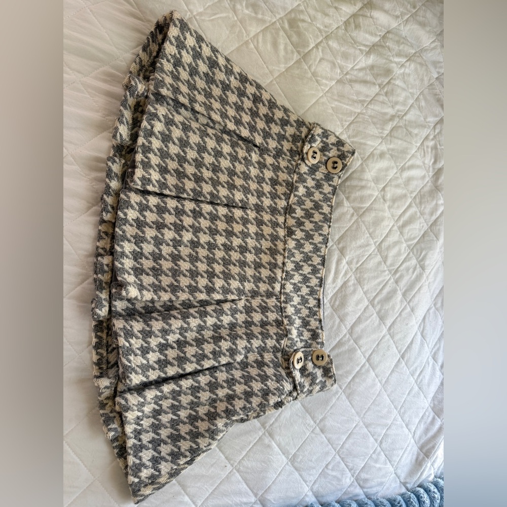 Aeropostale wool mini plaid Skirt